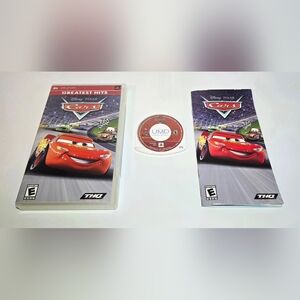 Disney 'Cars' Sony PSP Playstation Portable Pixar Racing Game CIB Tested